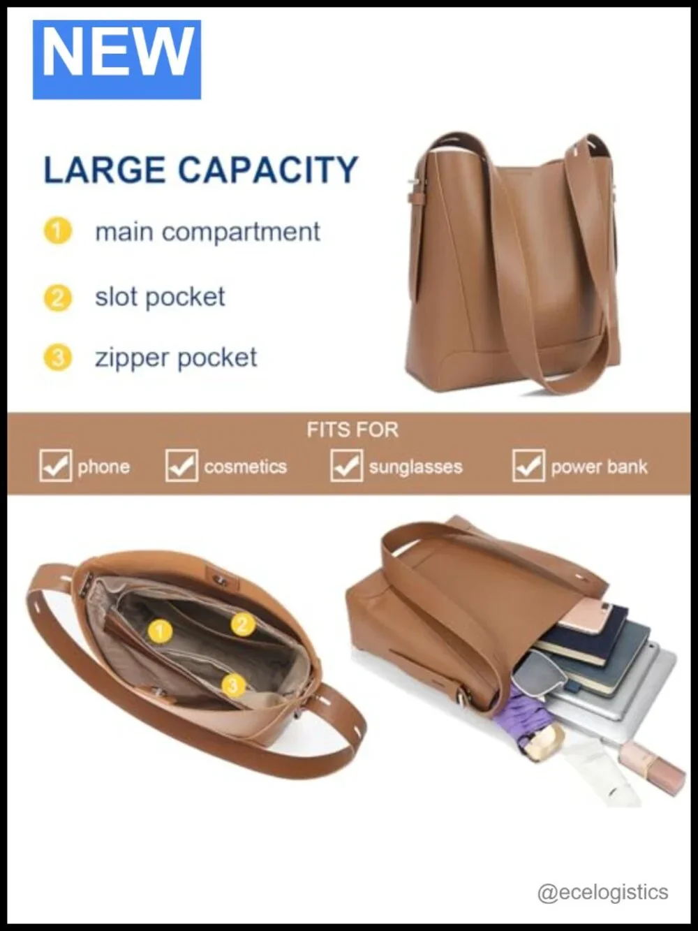 Genuine Leather Hobo Bag Crossbody Shoulder Purse with Adjustable Strap